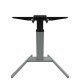 Ergonomig desk with single leg lifting height ajdustable frame Conset 501-19