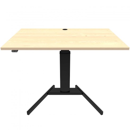 Ergonomig desk with single leg lifting height ajdustable frame Conset 501-19