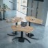 Ergonomic Desk With Single Leg Frame Conset 501-19-120
