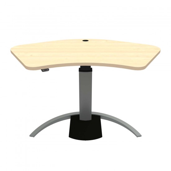 Ergonomig desk with single leg lifting height ajdustable frame Conset 501-19