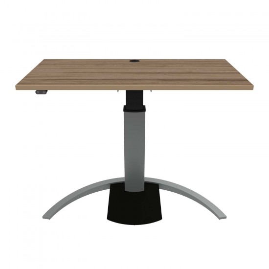 Ergonomig desk with single leg lifting height ajdustable frame Conset 501-19