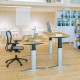 Ergonomic Desk With Powerful Adjustable Frame Conset 501-23