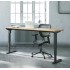 Ergonomic Desk with 3-stage lift columns Conset 501-37
