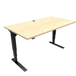 Ergonomic Desk with 3-stage lift columns Conset 501-37