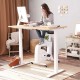 Ergonomic height adjustable desk  E7 with Bamboo, Black or white Tabletop and Dual motor electric lift mechanism.